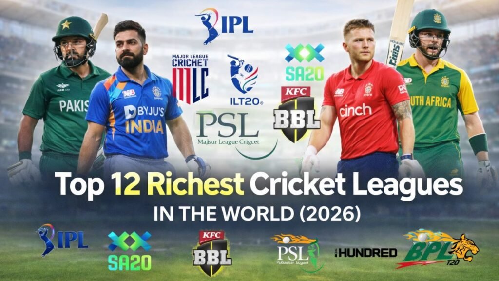 Richest Cricket Leagues in the World
