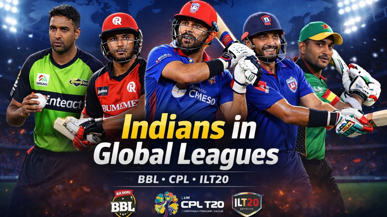 Indian Cricketers in Overseas Leagues